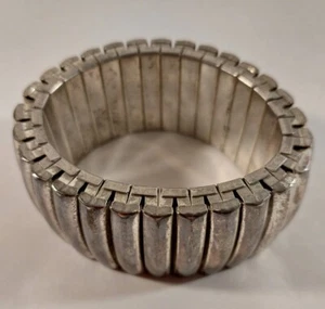 Giora' Agrippina Vtg Bracelet Silver Cuff Bronze Rhodium Italy Giovanna Raspini - Picture 1 of 9