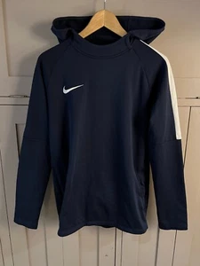 Nike Academy Dri Fit Hombre Jersey Sudadera con Capucha en Azul/Blanco - Pequeño - Imagen 1 de 6