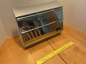 VINTAGE RARE 3 PLACE "PANTRY QUEEN" PAPER TOWEL, FOIL, WAX PAPER DISPENSER - Picture 1 of 9