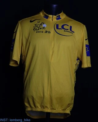 Camiseta amarilla tour de francia 2010 Andy Schleck talla L Foto 1 de 4