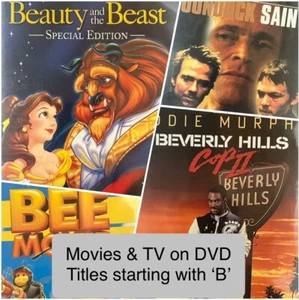 Movies & TV on DVD (Titles Starting With 'B') - Foto 1 di 60