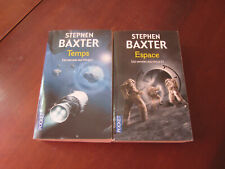 LES UNIVERS MULTIPLES de Stephen Baxter - Tomes 1 et 2 - Lot de 2 livres