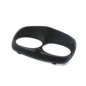 Matte black Motorcycle Headlight Lamp Fairing Bezel Cover For Harley FLTR 98-13 - Picture 1 of 4