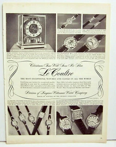 Le Coutre Watch ad Most exceptional Watches in the world 1956 - Imagen 1 de 2