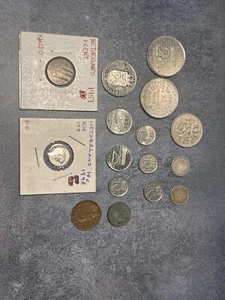 MÚLTIPLES MONEDAS DE LOS PAÍSES BAJOS A PARTIR DE 1928 - Imagen 1 de 4