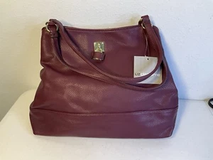 Cartera LIZ CLAIBORNE Borgoña. Orig. $75. NUEVO. - Imagen 1 de 14