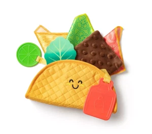 Melissa - Doug Multi-Sensory Soft Taco Fill & Spill Infant Toy - Picture 1 of 6