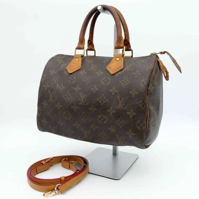 Bolso de Mano LOUIS VUITTON Speedy 25 M41528 Monograma 2 Vías de Hombro PVC 520 Foto 1 de 4