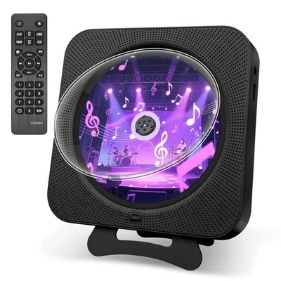 Bluetooth Tragbarer CD Player eingebauten HiFi Lautsprechern Desktop-CD-Player - Bild 1 von 4