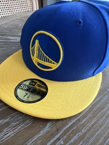New Era Golden State Warriors NBA 2 Tone OTC Cap 59Fifty Fitted Limited Sz 7 7/8 - Picture 1 of 7