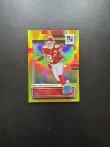 2022 Panini Donruss - Rated Rookie Skyy Moore #324 Press Proof Premium (RC) - Picture 1 of 2