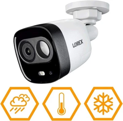 Lorex C241DA-Z 1080p HD Active Deterrence Security Camera+ 60ft Cable - Image 1 of 4
