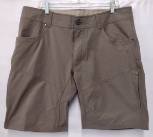 KUHL pantaloncino uomo taglia 38 silenzioso cargo cargo elasticizzato outdoor escursionismo 10" cucitura interna - Foto 1 di 10