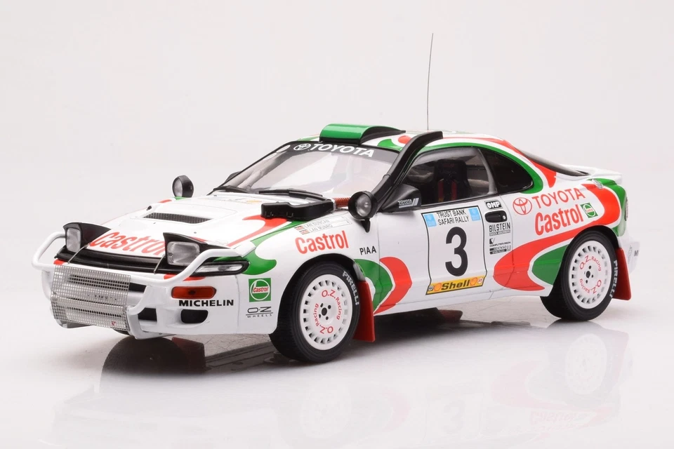 TOYOTA CELICA TURBO 4WD N.3 SAFARI RALLY 1993 DUNCAN/MUNRO 1 18 Ixo Model Auto R