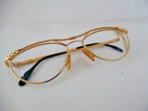 Vintage Tiffany Lunettes Gold Oval Brille T135 55 16 135 C4 23K Vergoldet - Bild 1 von 4