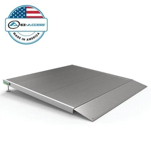 Rampa umbral de aluminio EZ-ACCESS 36" con altura ajustable de hasta 5,875 pulgadas - Imagen 1 de 13