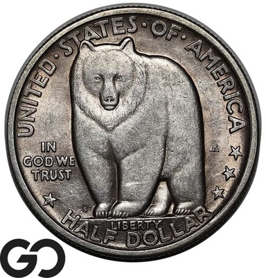 1936-S Bay Bridge Commemorative Half Dollar, Gem BU++ - Image 1 of 3