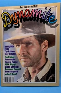 Dynamite Magazine 1984 Harrison Ford Star Wars Baseball Cards Barbie Stickers - Picture 1 of 3