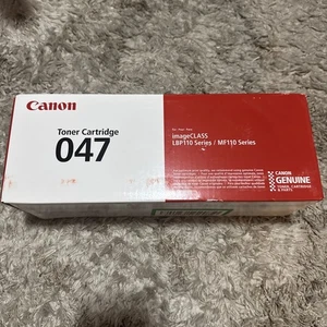 Original Canon 047 Tonerkartusche Schwarz Canon Neu Versiegelt - Bild 1 von 7