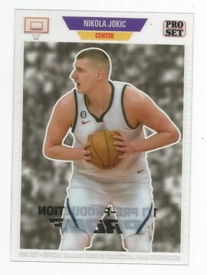 2024 专业套装尼古拉 JOKIC 透明预制证明 #1/1 — 第 1/2 张图片
