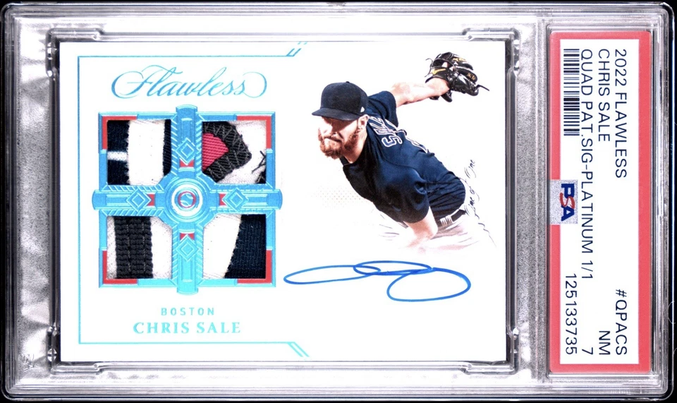 Panini Flawless #QPA-CS 2022 venta Chris 1/1 (AU, MEM) 🔥PSA7🔥 ¡Uno de uno! Foto 1 de 3
