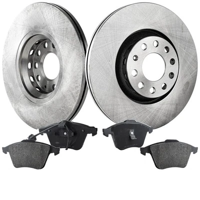 Front Brake Disc Rotors and Pads Kit for Audi A6 Quattro 2002-2004 - Image 1 of 4