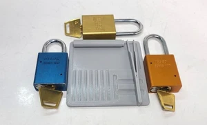 Locksport Package - 3x American Lock 1100 KD w/ 1 key - Plus pinning tray + More - Picture 1 of 1