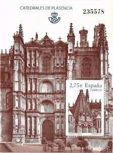 Spain 2010 Architecture Plasencia Cathedral Edifil 4552 Facial 2.75€ MNH VF - Picture 1 of 1