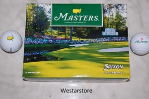 1 DUTZEND 2024 DUNLOP SRIXON Z - STAR XV MASTERS GOLFBÄLLE KOSTENLOSE TEES JAPAN - Bild 1 von 4