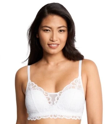Bali Wirefree Bra Lace Desire ComfortFlex Fit Convertible Lightly LIned Shaping - Image 1 of 2