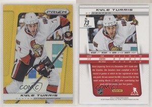 2013-14 Panini Prizm Gold Prizm /10 Kyle Turris #73