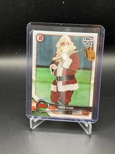 SANTA CLAUS ROOKIE CARD Topps Exclusives 2018 Holiday Baseball MERRY CHRISTMAS! - Bild 1 von 2