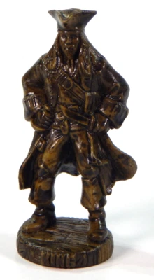 PIRATES OF THE CARIBBEAN CHESS 2 GREEN KING JACK REPLACEMENT WORLDS END DISNEY - Image 1 of 2