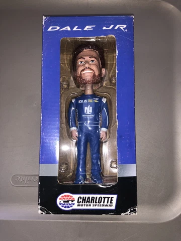 New 2017 DALE EARNHARDT JR BOBBLEHEAD Charlotte Final Race Rare NIB Cover