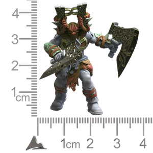 Blood Knight 3 | Fomorians Khorne | Printerra | RPG D&D Wargaming Miniatur - Bild 1 von 1