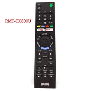 New Remote Control RMT-TX300U For SONY TV KD55X720E KD49X700E KD60X690E KD70X690 - Picture 1 of 4