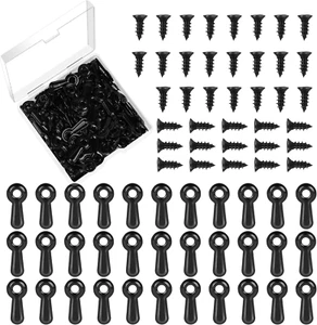 Picture Frame Turn Button Fasteners Set, 100 PCS Picture Frame Backing Clips Pho - Picture 1 of 12