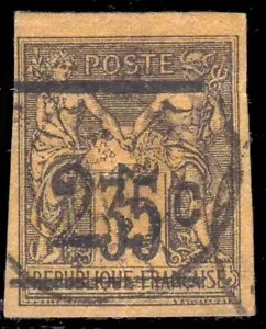 MOMEN: COLONIAS FRANCESAS TAHITÍ #1 IMPERF LOTE USADO #65904 - Imagen 1 de 2