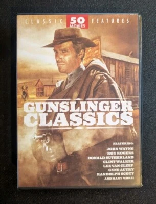 Classic Features:Gunslinger Classics | 50 Movie Megapack (DVD) - Image 1 of 4