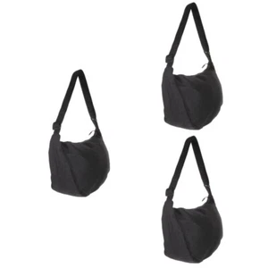 3 Pieces Shopping Canvas Bags Large Capacity Casual Shoulder for Men Miss - Picture 1 of 12