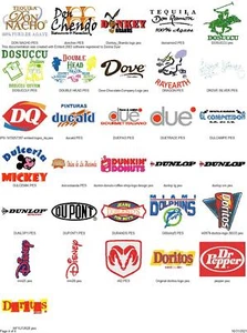 MEGA 10.000+ LOGOTIPO EMBLEMA PAQUETE DE MASCOTAS Diseños de máquina de bordar PES ZIP DRIVE - Imagen 1 de 12