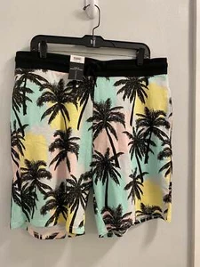 CUTE PALM TREE LOUNGE SHORTS SIZE XL (EXTRA LARGE) AVAILABLE - BRAND NEW  - Picture 1 of 6