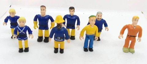 8 Piece | Fireman Sam | Action Figures Lot Cover
