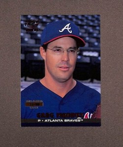 2000 Pacific Platinum #42 Greg Maddux Bronze Foil /99