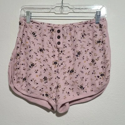 Pantalones Cortos de Pijama Madewell Tejido Waffle Fresh Sprigs Floral Talla S Foto 1 de 4