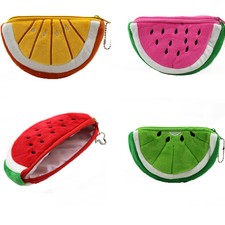 1PCS Fashion Creative Fruit Lovely Cartoon Watermelon Coin Bag Purse Wallet