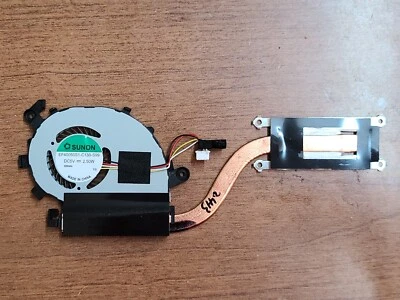 ORIGINAL! ACER CHROMEBOOK C771 LAPTOP CPU COOLING FAN WITH HEATSINK 60.GNZN7.004 - Image 1 of 2