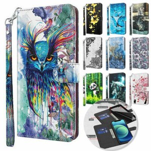 For Motorola E13/G13/G23/G53/G73 Magnetic Wallet Flip Case Stand Leather Cover
