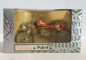 Tonka Polistil Suzuki MX Scrambler, 1/24 scale. Made in Italy, Metal + plastic - Picture 1 of 4