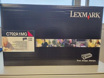 Cartucho de tóner magenta original Lexmark C792A1MG para C792 / X792 Foto 1 de 4